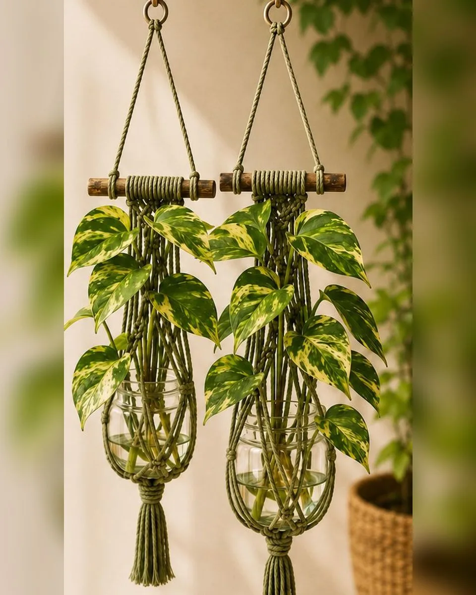 Suporte Duplo para Plantas